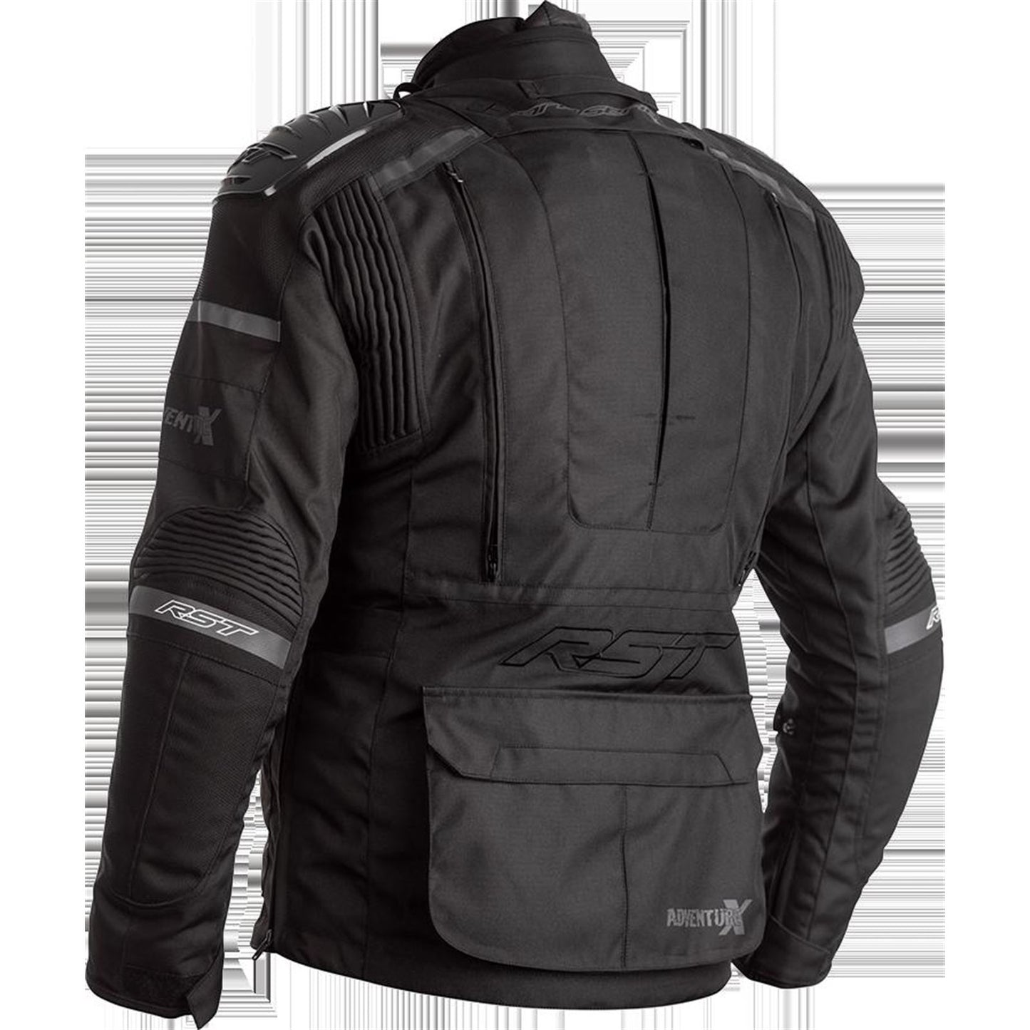 RST Moto Men's Pro Adventure-X CE Jacket Textile Back - XL OPEN BOX [MPN: 102409BLK-46]_1995411