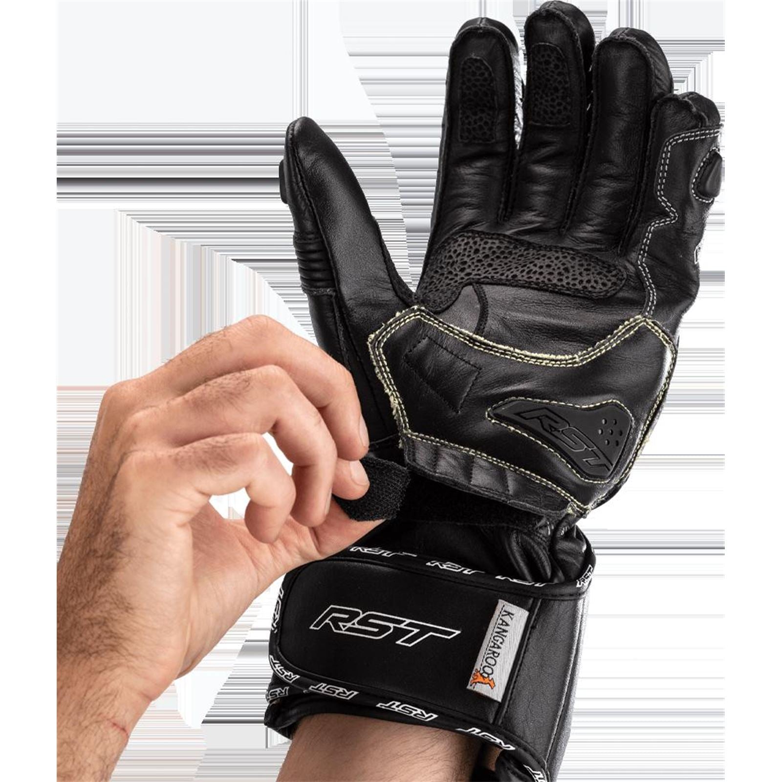RST Moto RST Tractech Evo 4 CE Gloves - Black/Black/Black_1425386