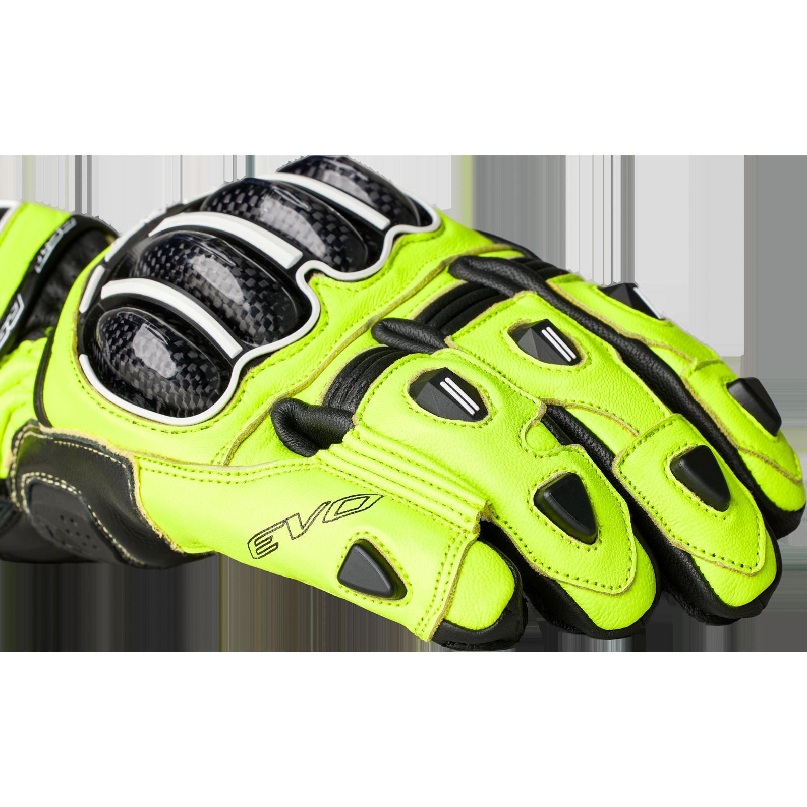 RST Moto RST Tractech Evo 4 CE Gloves - Neon Yellow/Black/Black_1425493