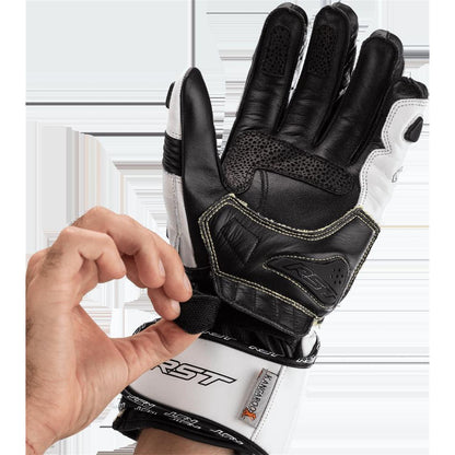 RST Moto RST Tractech Evo 4 CE Gloves - White/White/Black_1432736