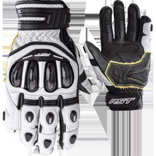 RST Moto RST Tractech EVO 4 Short CE Gloves - White/White/Black_1432813