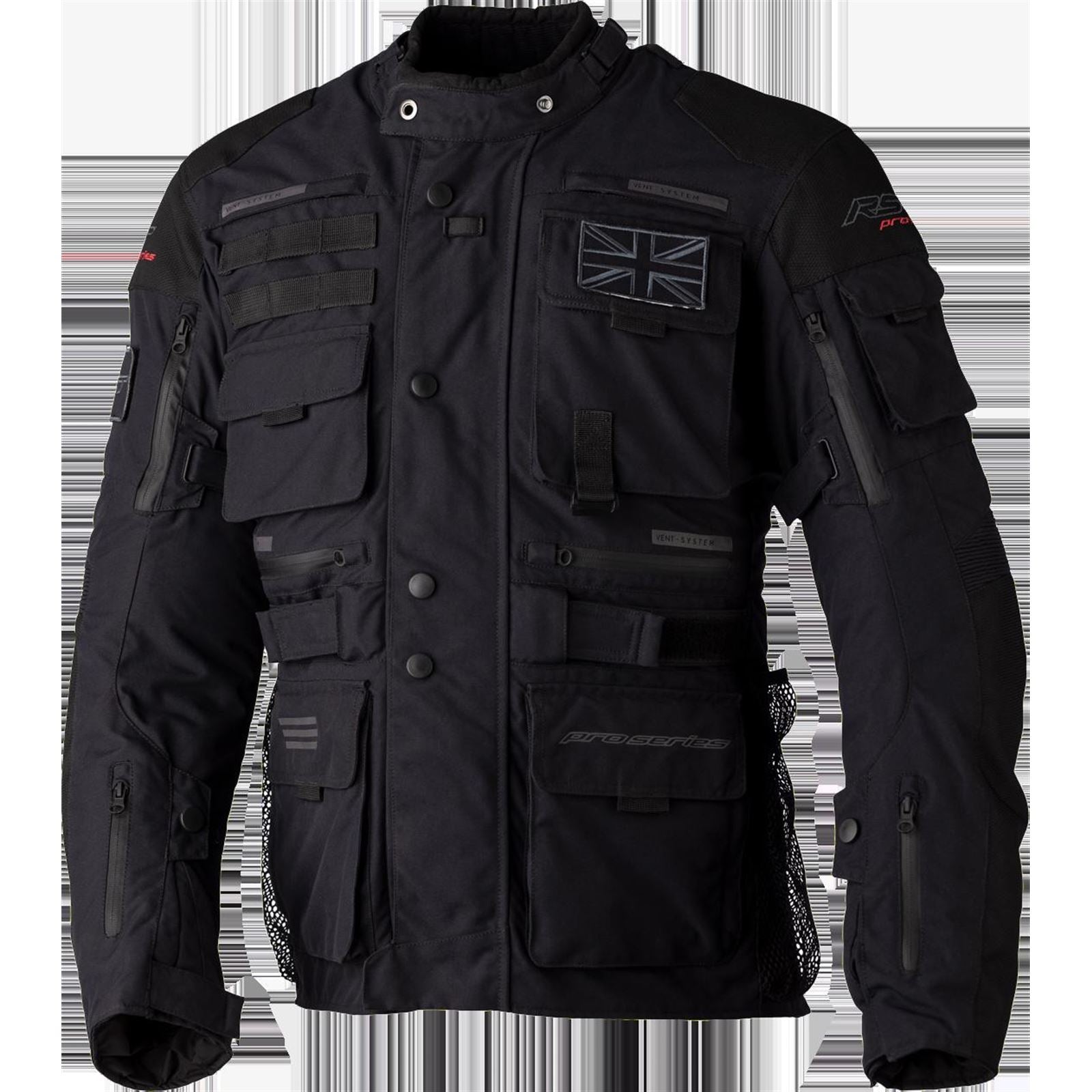 RST Moto Men's Pro Series Ambush CE Jacket - Textile - Black/Black_1425809