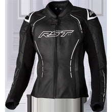 RST Moto Ladies S1 CE Jacket - Leather - Black/White_1434448