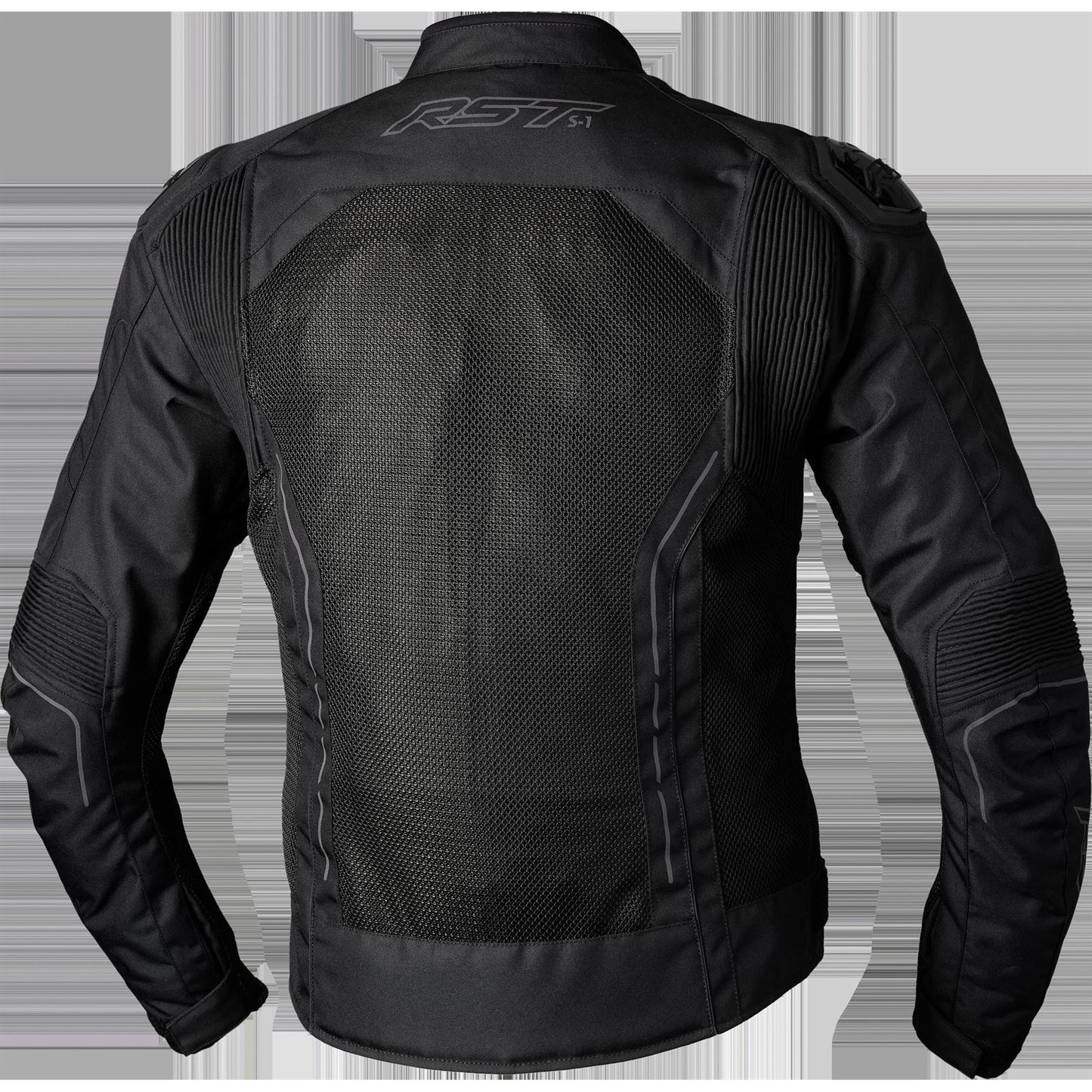 RST Moto Men's S1 Mesh CE Jacket - Textile - Black/Black_1426393