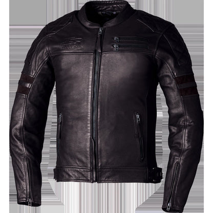 RST Moto Men's Hillberry 2 CE Jacket Leather - Brown - XL OPEN BOX [MPN: 103157BRN-46]_1995430