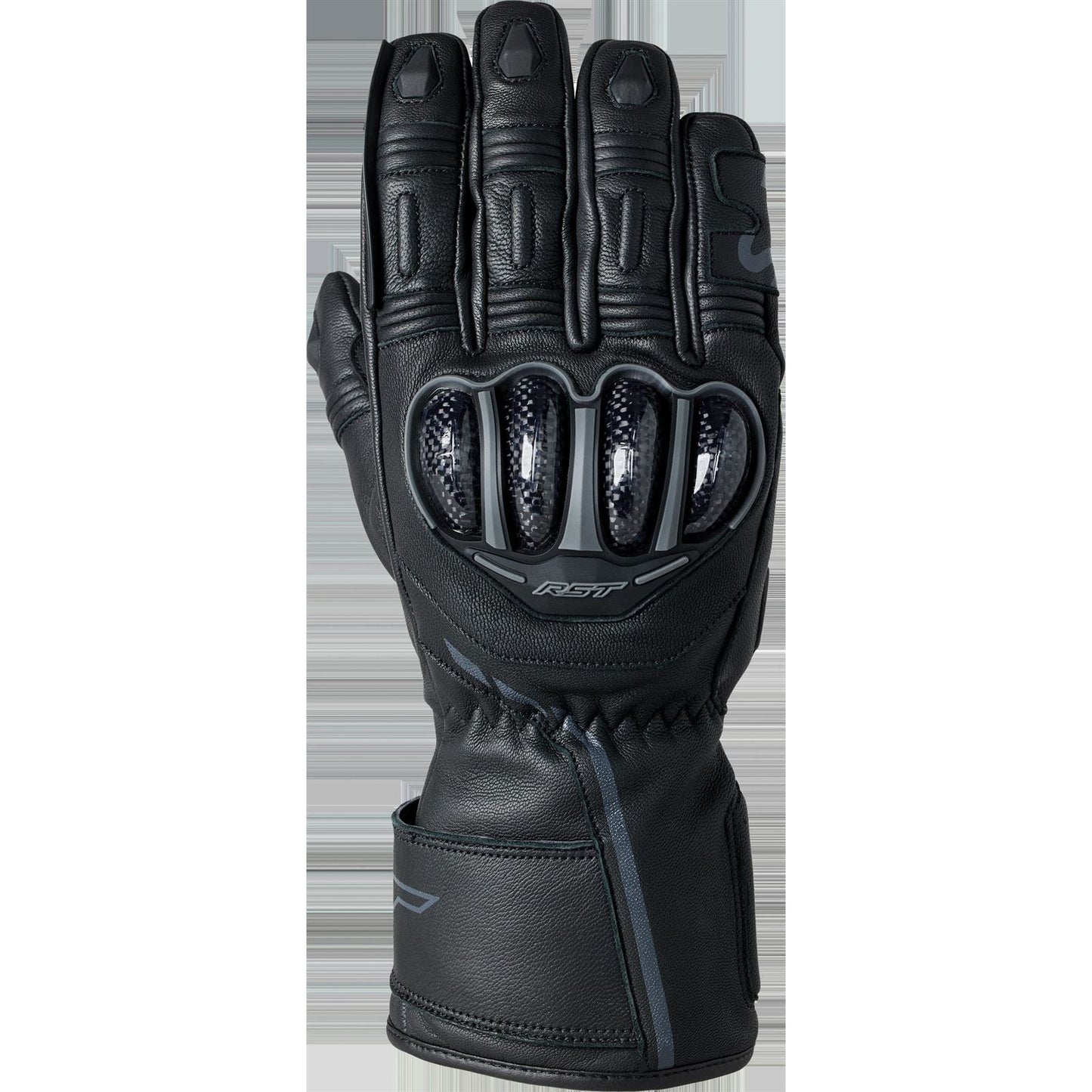 RST Moto S1 CE Gloves - Waterproof - Black/Black_1426755