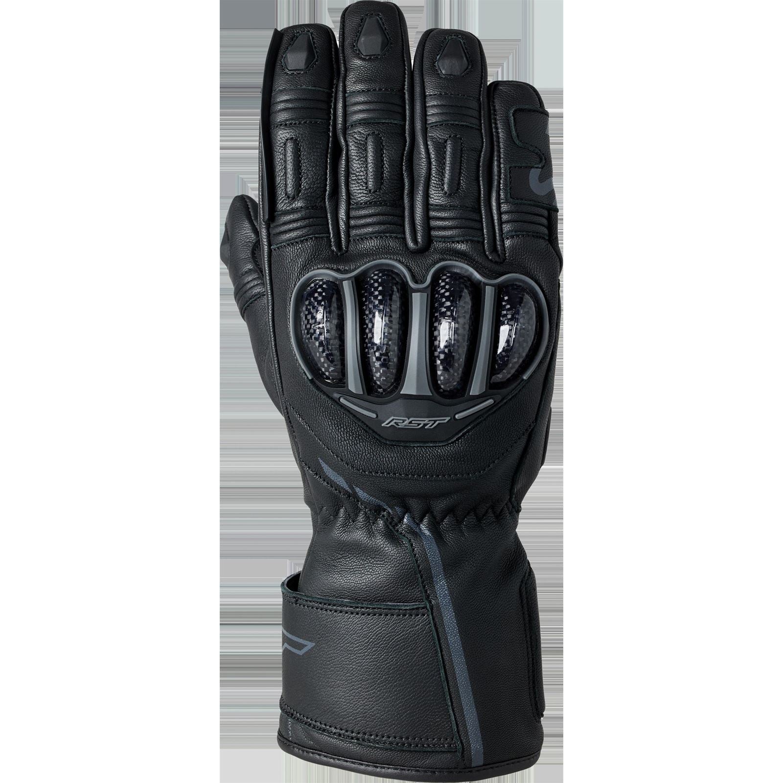 RST Moto S1 CE Gloves - Waterproof - Black/Black_1426755