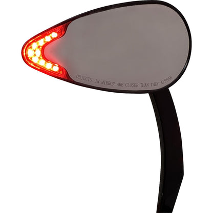 Custom Dynamics Side View Mirror with LED Turn Signals - Black [MPN: CD-MIR-PLUG-B]_1405484