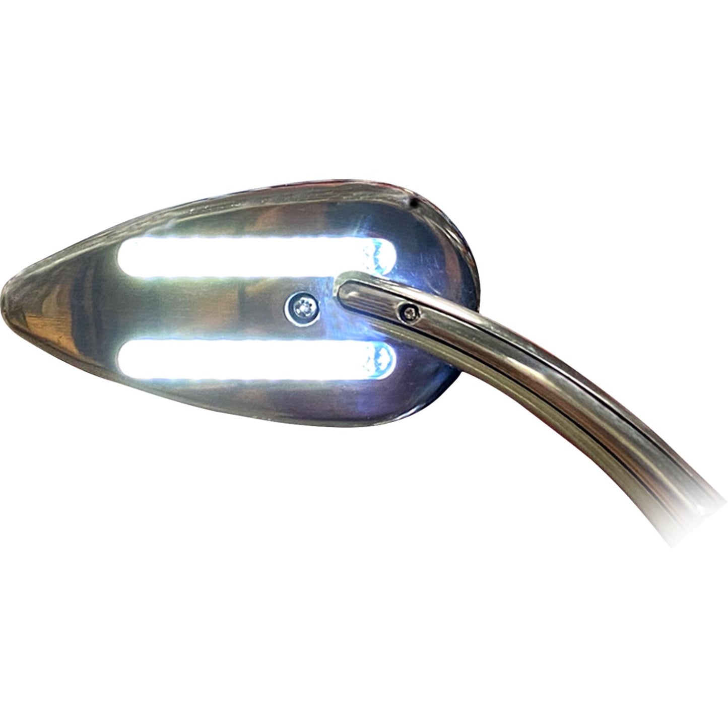 Custom Dynamics Side View Mirror with LED Turn Signals - Chrome CD-MIR-PLUG-C_1405488
