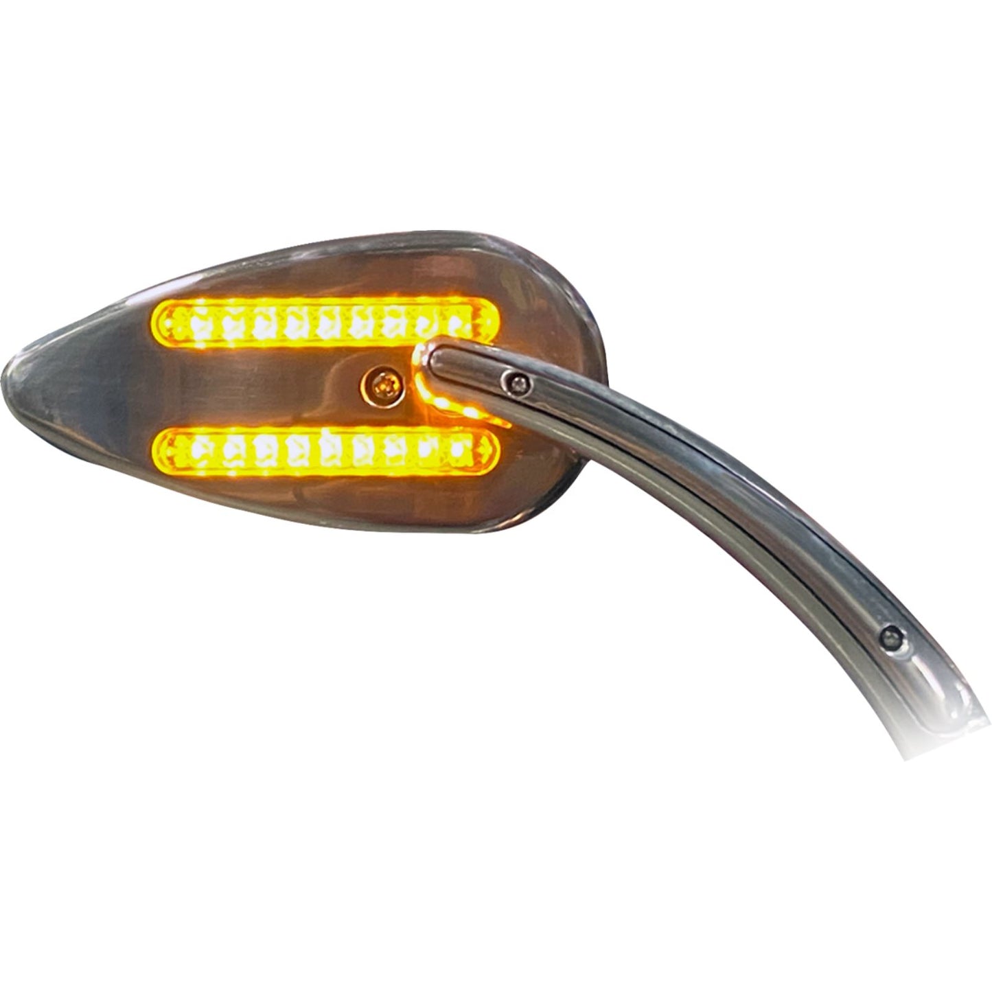 Custom Dynamics Side View Mirror with LED Turn Signals - Chrome CD-MIR-PLUG-C_1405490