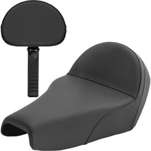 Saddlemen Solo Seat - Plain w/ Backrest - XL '04-'22 807-11B-0040_1400339