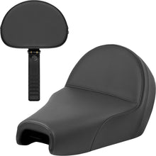 Saddlemen Solo Seat - Plain w/ Backrest - XL '04-'22 807-03B-0040_1400346