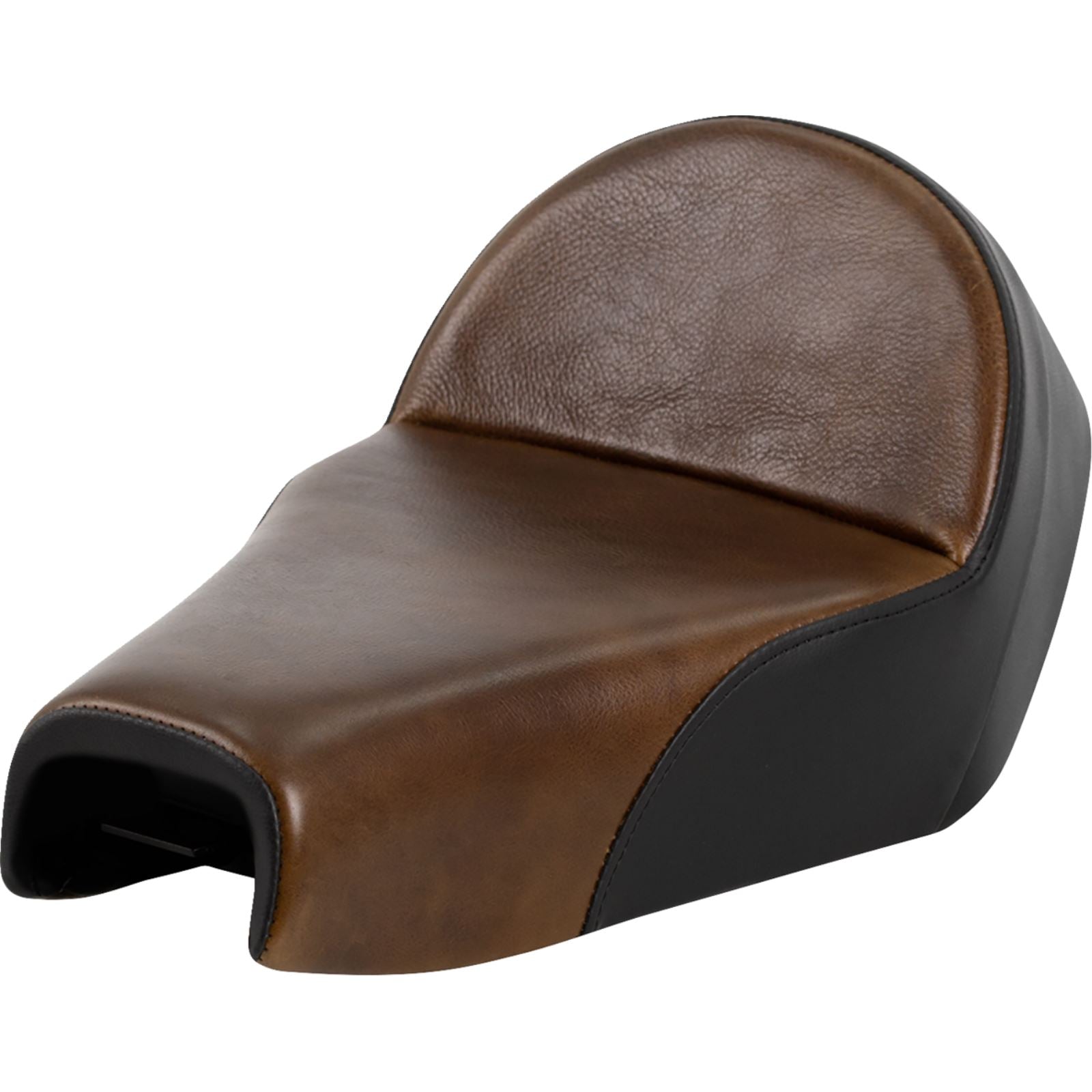 Saddlemen Lariat Solo Seat Distressed Leather - 4.5/Gallon Tank fits H-D XL 807-03B-0041_1400347