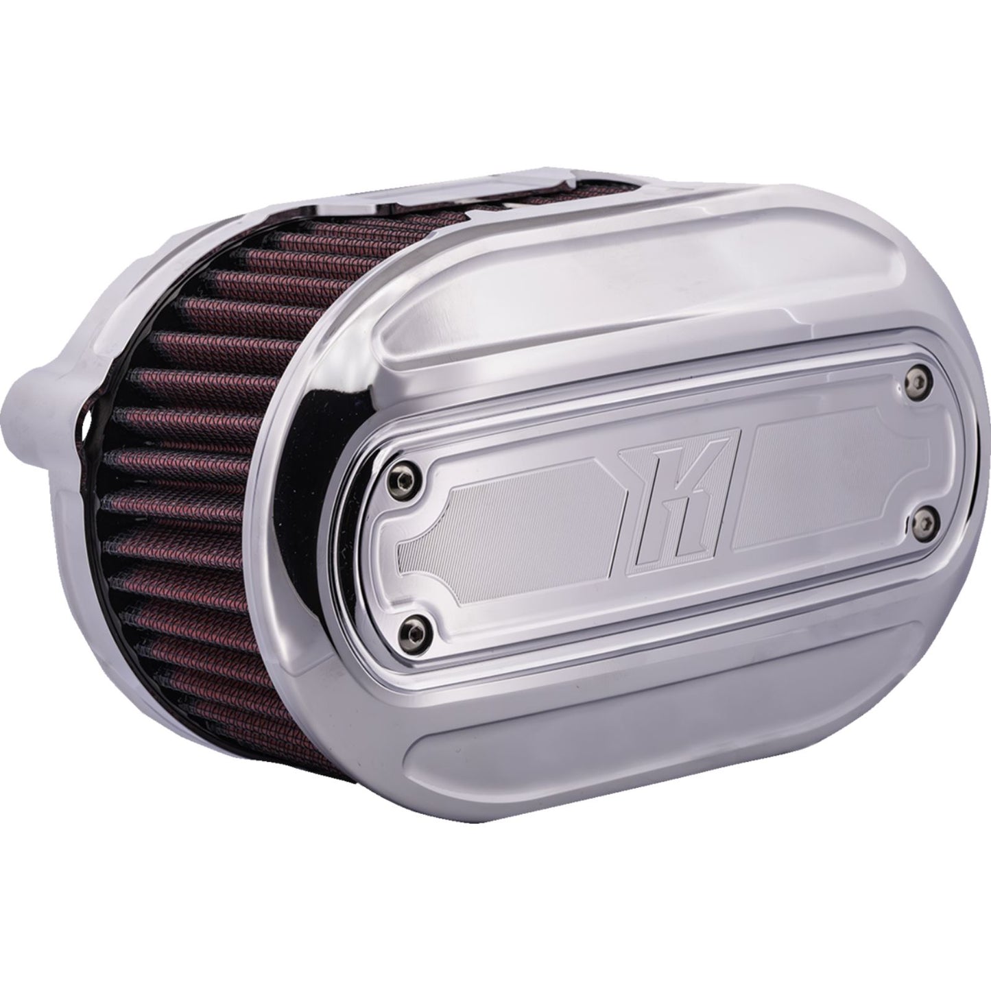 Kodlin USA Oval Air Cleaner Kit - Chrome - M8 [MPN: K29245]_1400330