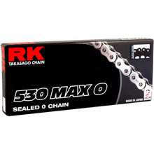 RK Chain 530 Max O - Drive Chain - 130 Links - Black/Chrome [MPN: 530MAXO-130-BC]_1400405