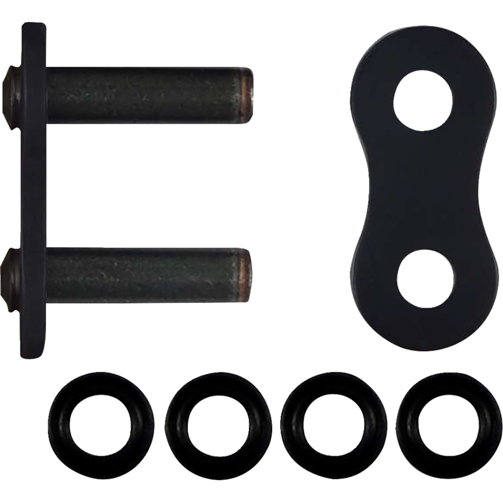 RK Chain 530 Max O - Connecting Link - Rivet - Black [MPN: 530MAXO-RL-B]_1405498