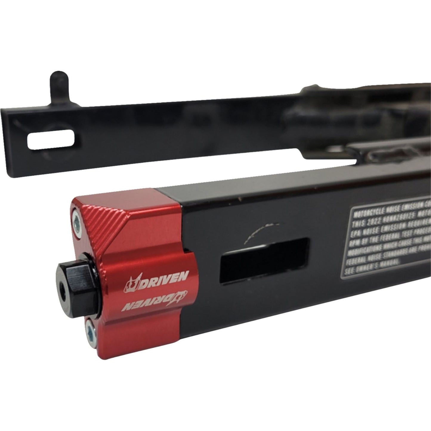 Driven Captive Axle Block - Grom - Red DRCAX-206RD_1405568