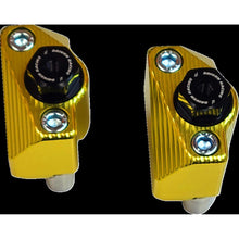 Driven Captive Axle Block - Grom - Gold DRCAX-206GD_1439888