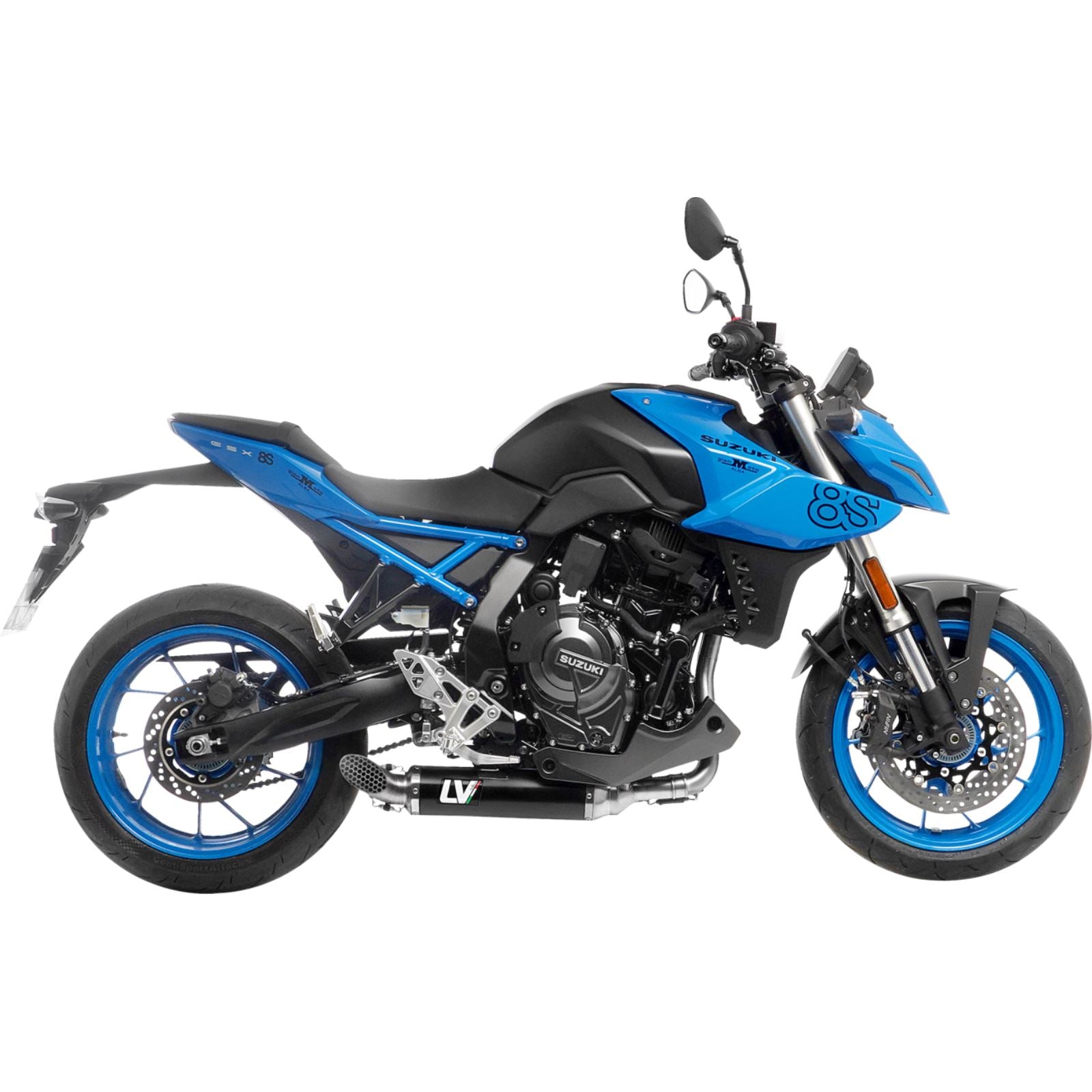 Leovince LV Race Exhaust System - Stainless Steel [MPN: 14443EBU]_1400308