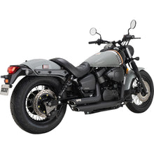 Vance And Hines Shortshots Staggered Exhaust System - Black 48319_1400446
