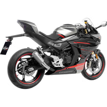 Leovince LV-10 Slip-On Muffler - Matte - Stainless Steel for 23-24 CF Moto 450SS [MPN: 15265U]_1400412