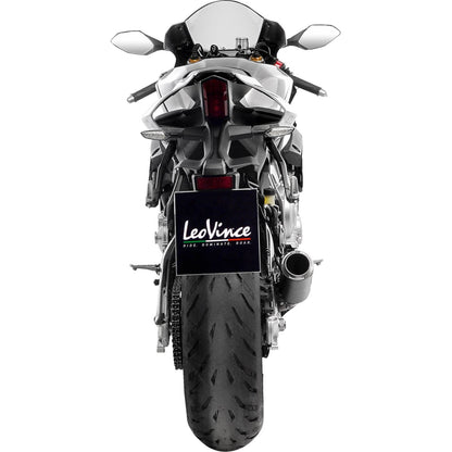 Leovince Corsa Slip-On Muffler Carbon Fiber for 2017-2023 Yamaha YZF-R1/YZF-R1 M [MPN: 15408CU]_1400421