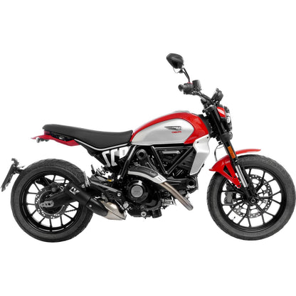 Leovince LV-10 Slip-On Muffler - Full Black for 2023-2024 Ducati Scrambler [MPN: 15266FB]_1400481