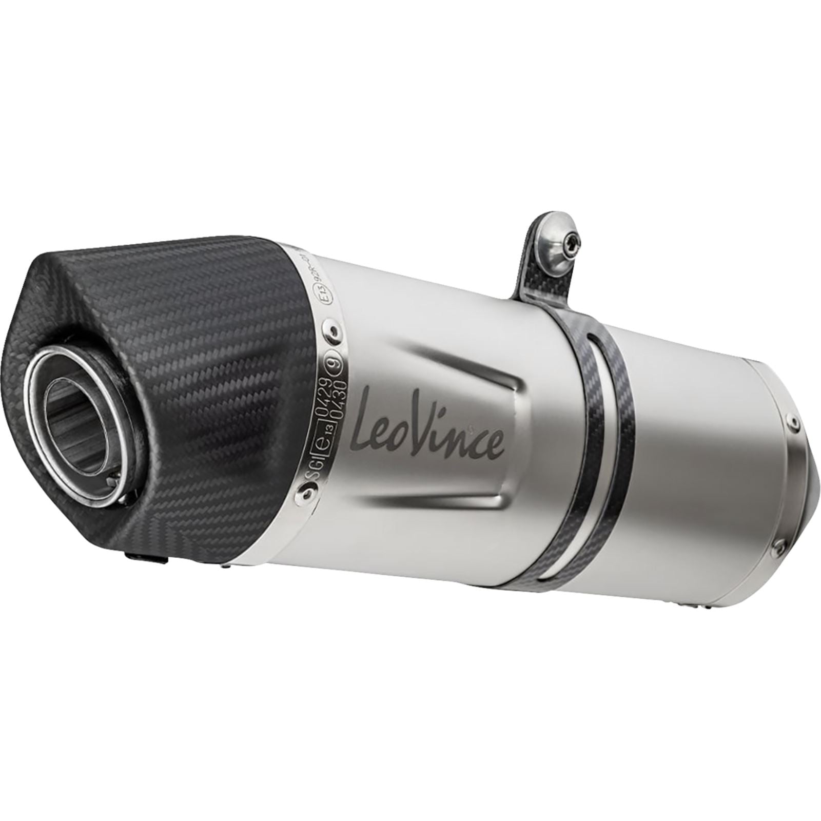 Leovince LV One EVO Slip-On Muffler - Silver for Husqvarna/KTM [MPN: 14414EU]_1405537