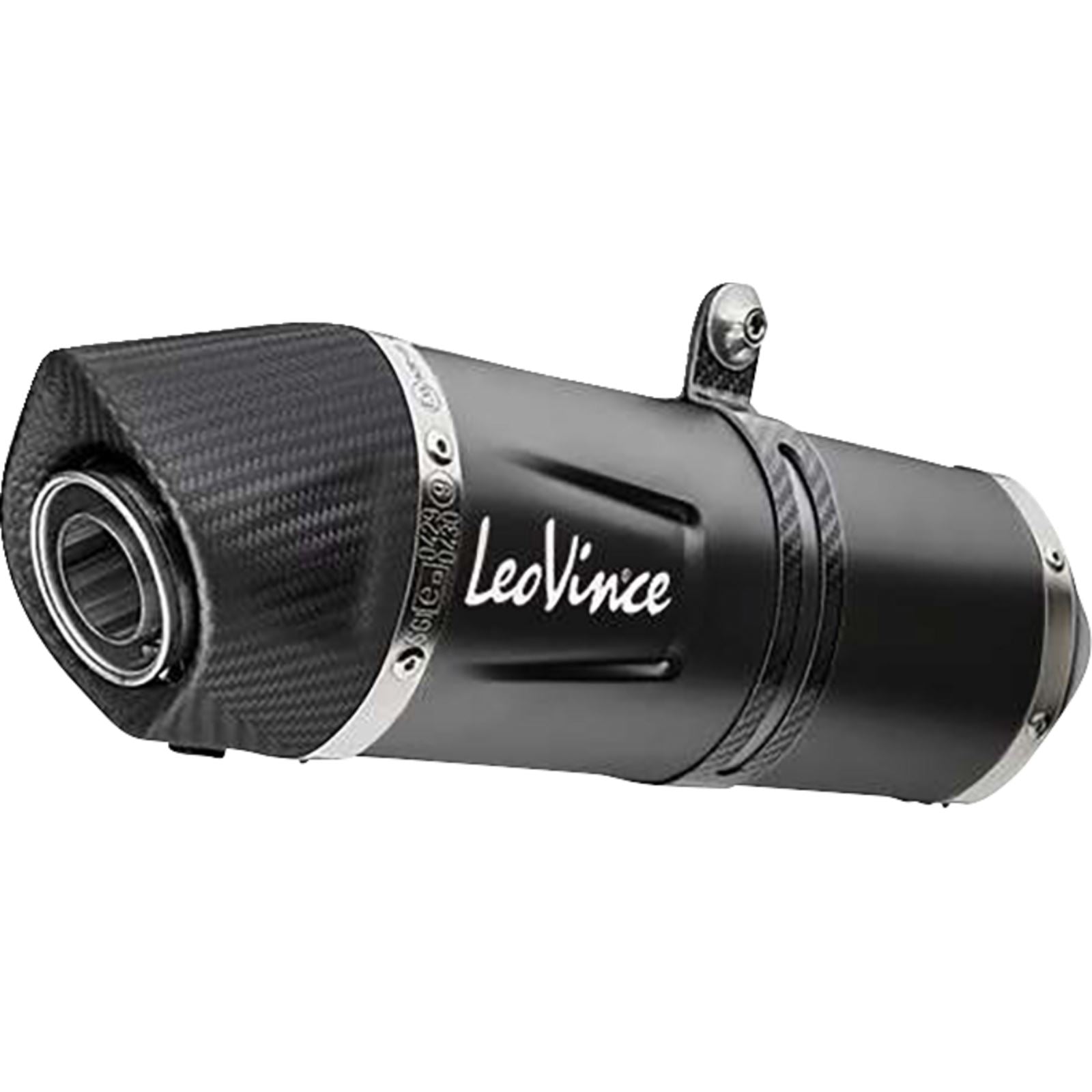 Leovince LV One EVO Slip-On Muffler - Black for Husqvarna/KTM [MPN: 14414EBU]_1405535