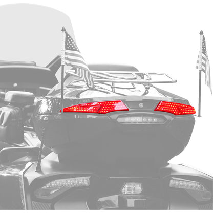 Show Chrome LED Trunk Light - Red Lens - Spyder RT LTD/F3 LTD 41-265R_1400492