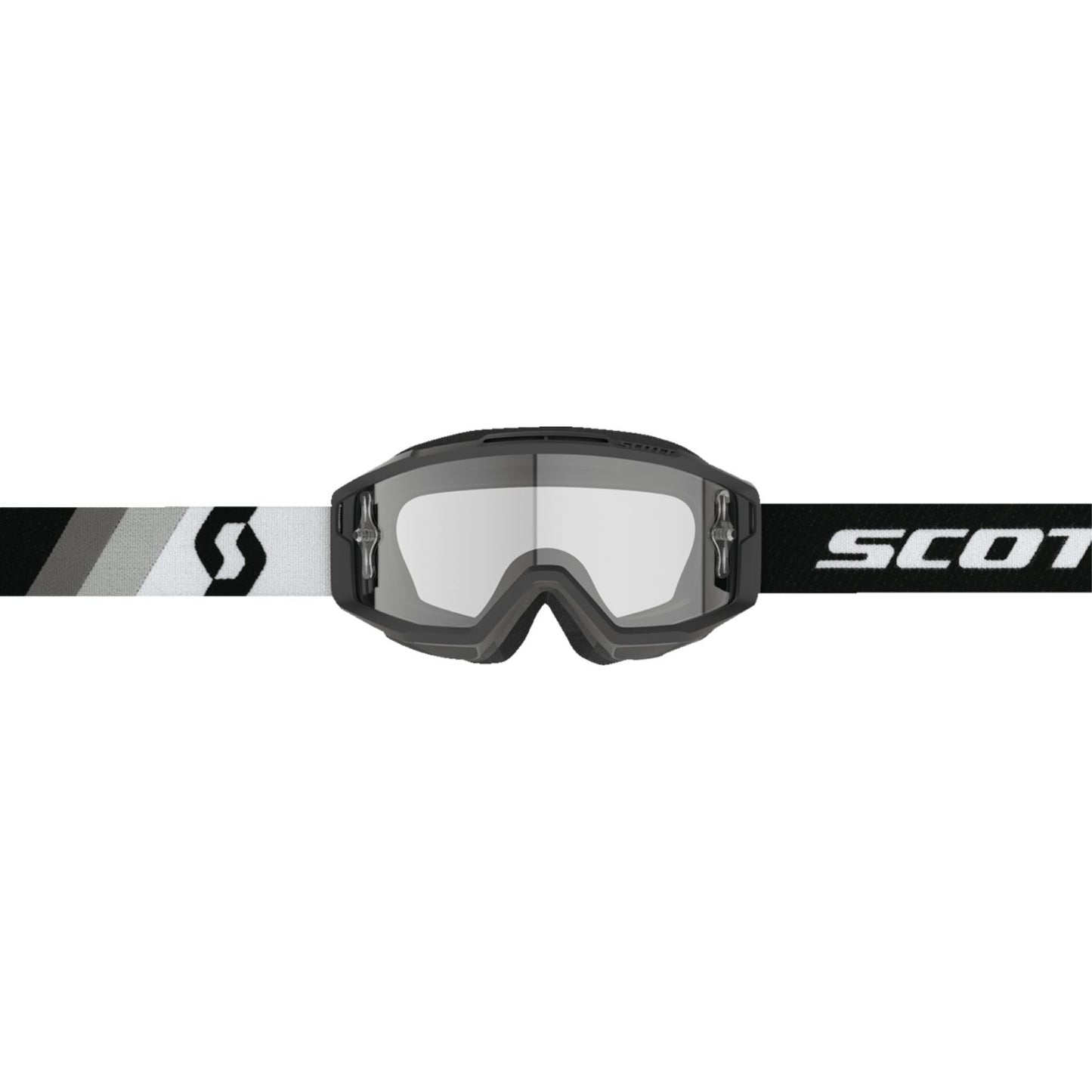 Scott Split OTG Goggles - Premium Black/White - Clear Works [MPN: 285537-7702113]_1411530