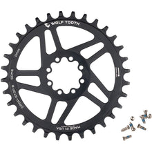 Wolf Tooth Direct Mount Chainring - 36t, Black [MPN: SDM8-R-B-00F-36]_1415650