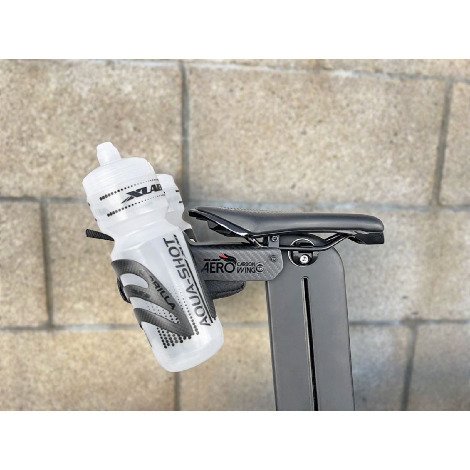 XLAB Aero Carbon Wing Behind Saddle Water Bottle Cage Mount - Carrier Only [MPN: 3100]_1437455