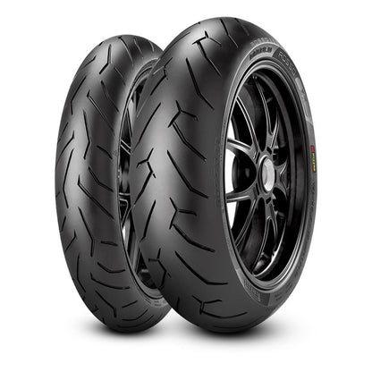 Pirelli - Powersports Diablo Rosso II Tire - Front 120/70 and Rear 180/55 Combo Kit 2068500~2291900_1401253