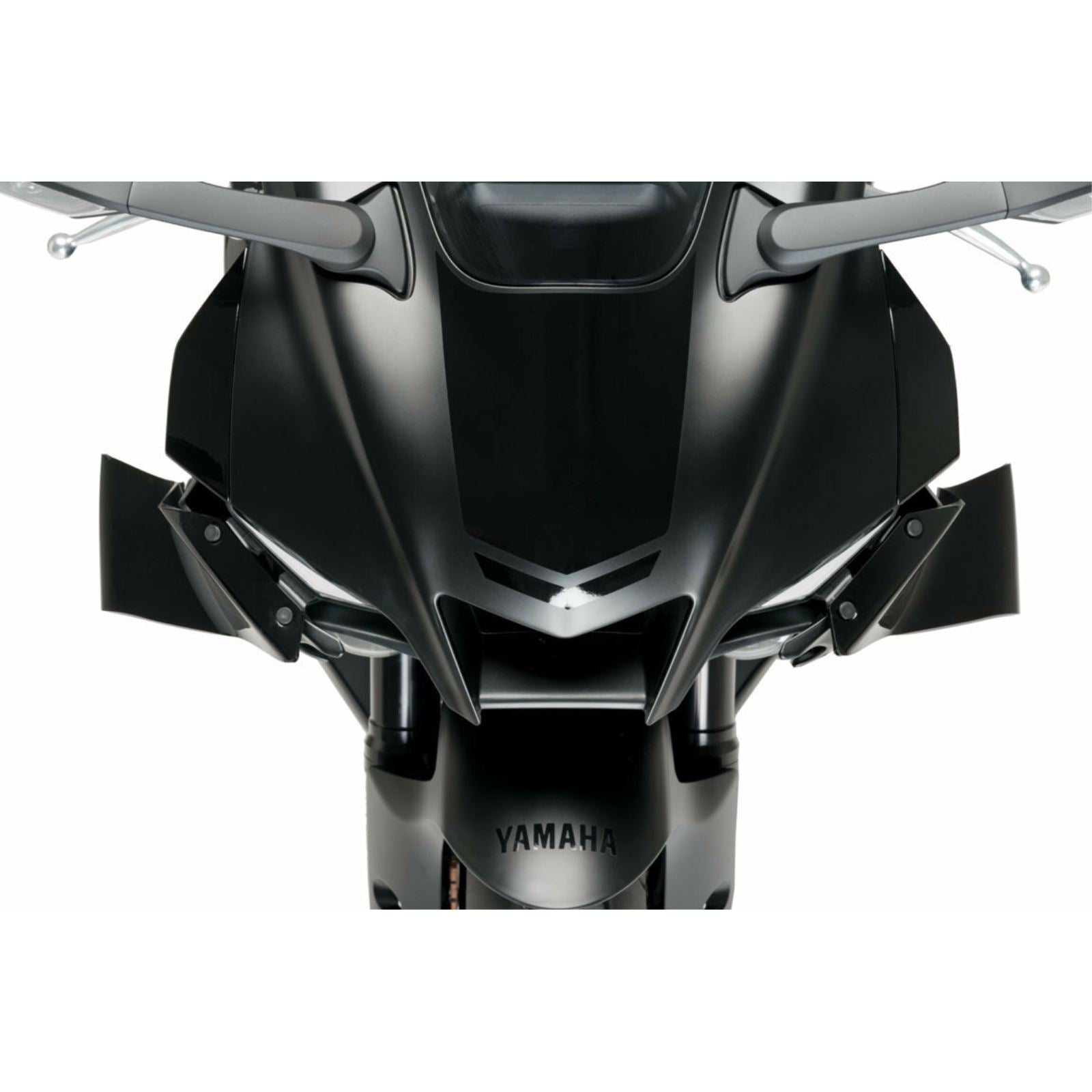 Puig Front GP Downforce Spoiler - Black - Yamaha 20523N_1401352