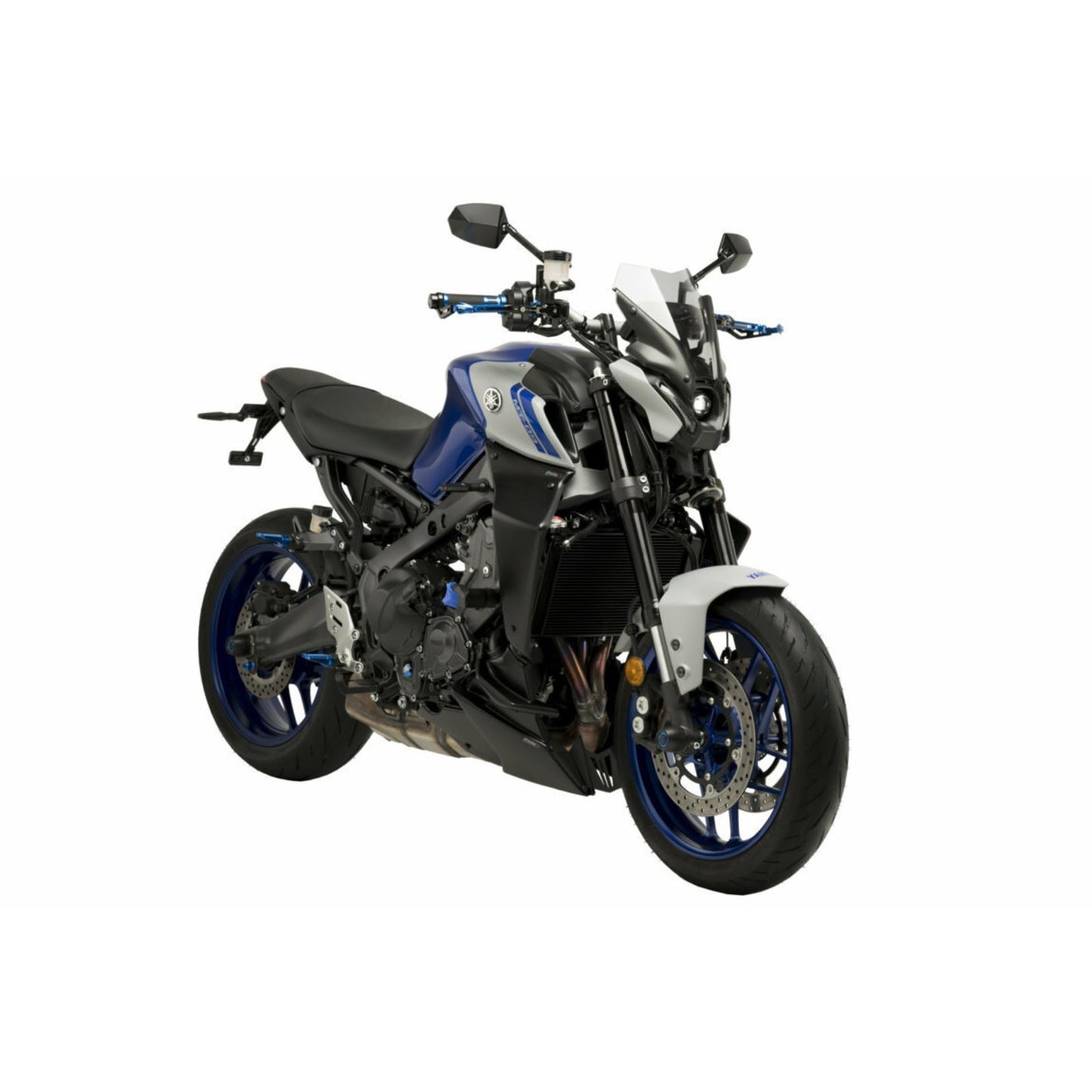 Puig Downforce Side Spoilers - for Yamaha - Black 20647N_1401361