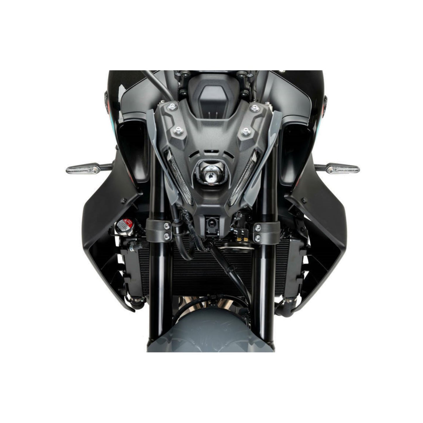 Puig Downforce Side Spoilers - for Yamaha - Black 20647N_1401366