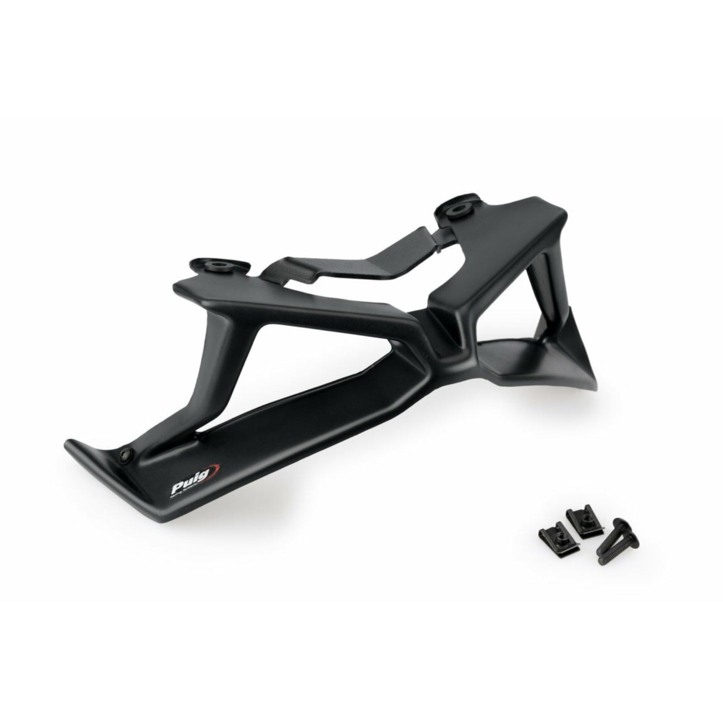 Puig Naked Downforce Front Spoiler - Black - Yamaha 3482J_1401441