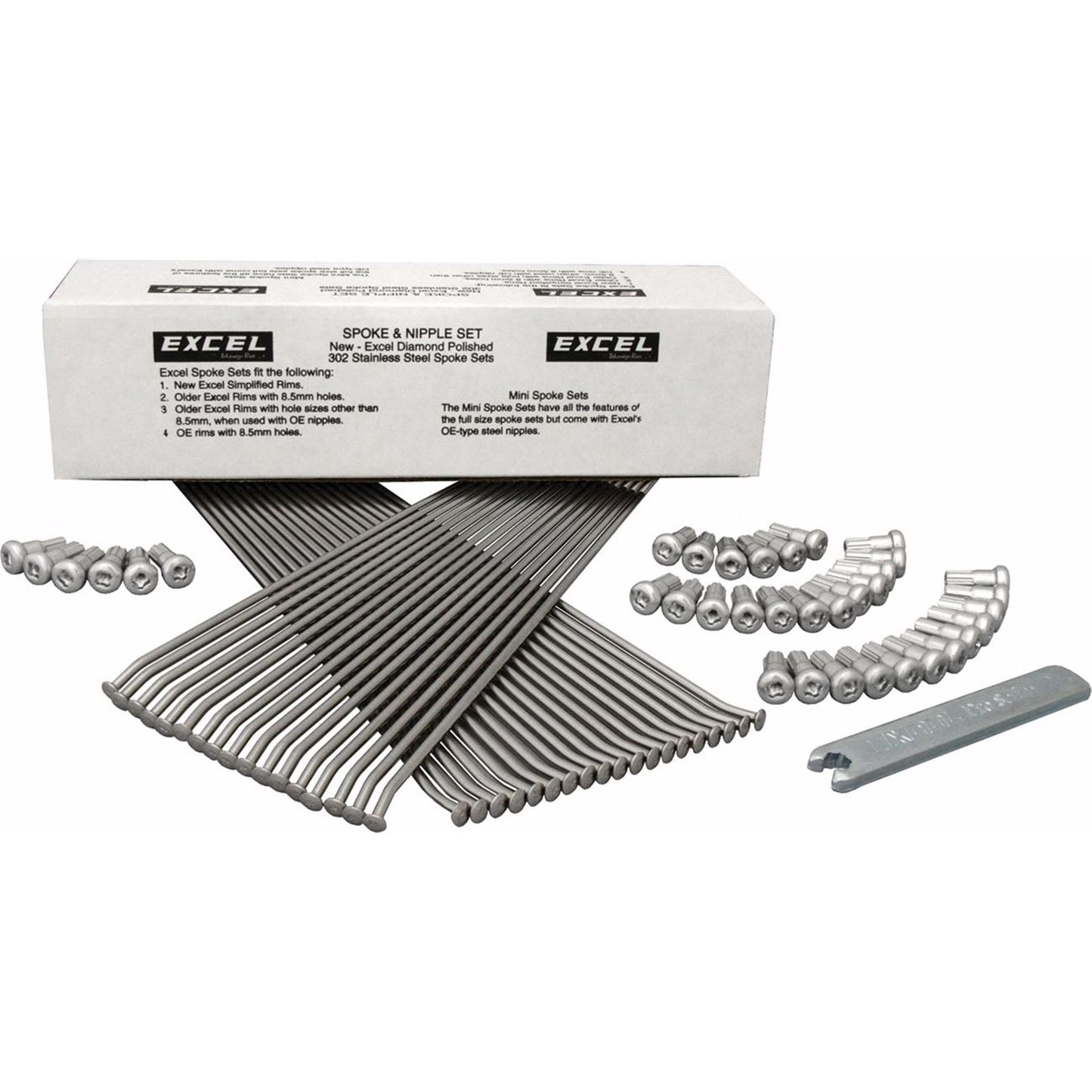 Excel Rim Spoke Set - Front - 21x1.60 - #9 (3.5 mm) [MPN: XS9-52217]_1487201