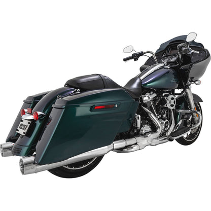Vance And Hines Blackbird 450 Slip-On Mufflers - Chrome for Harley-Davidson 16792_1409670