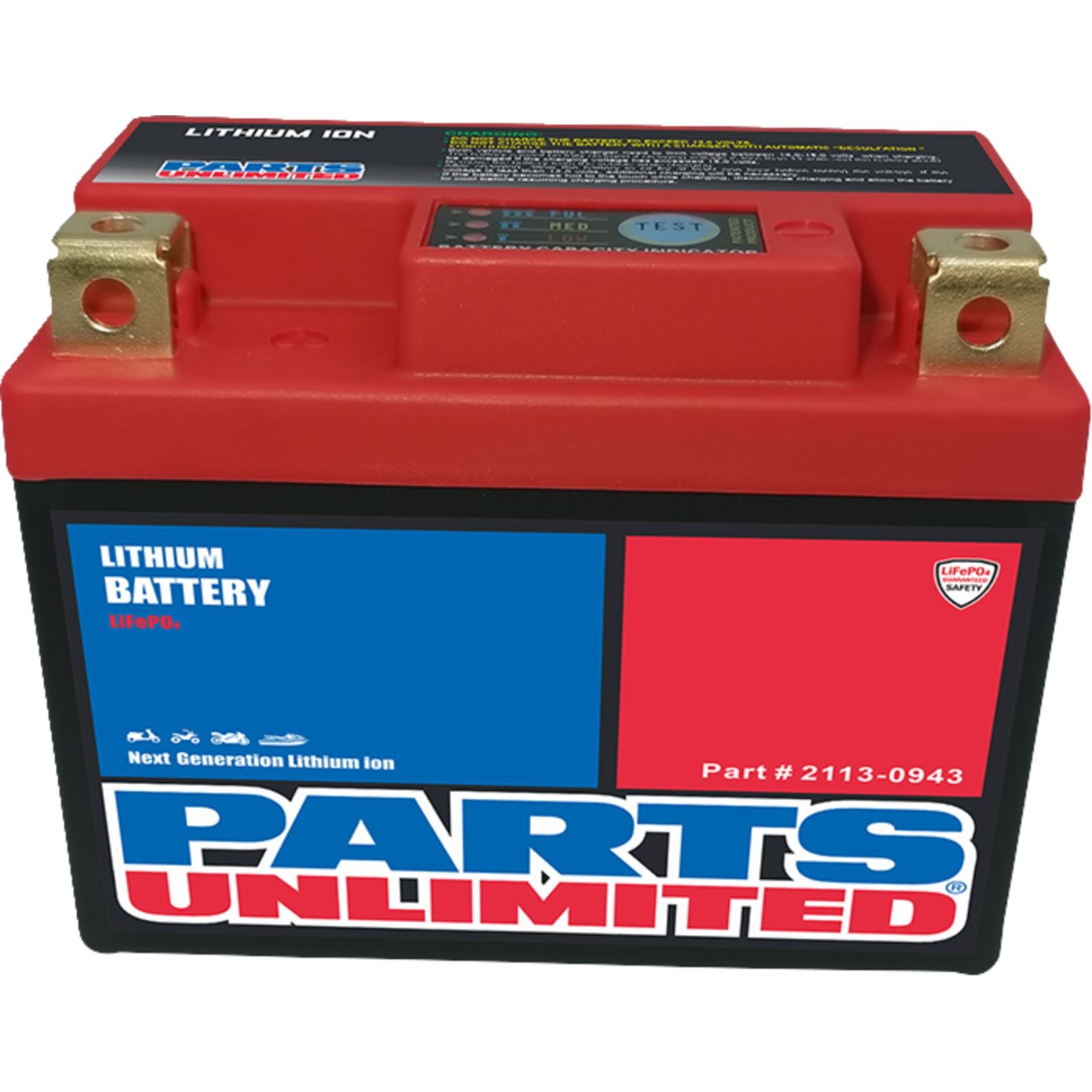 Parts Unlimited Battery - LFP03-B [MPN: 2113-0943]_1409690