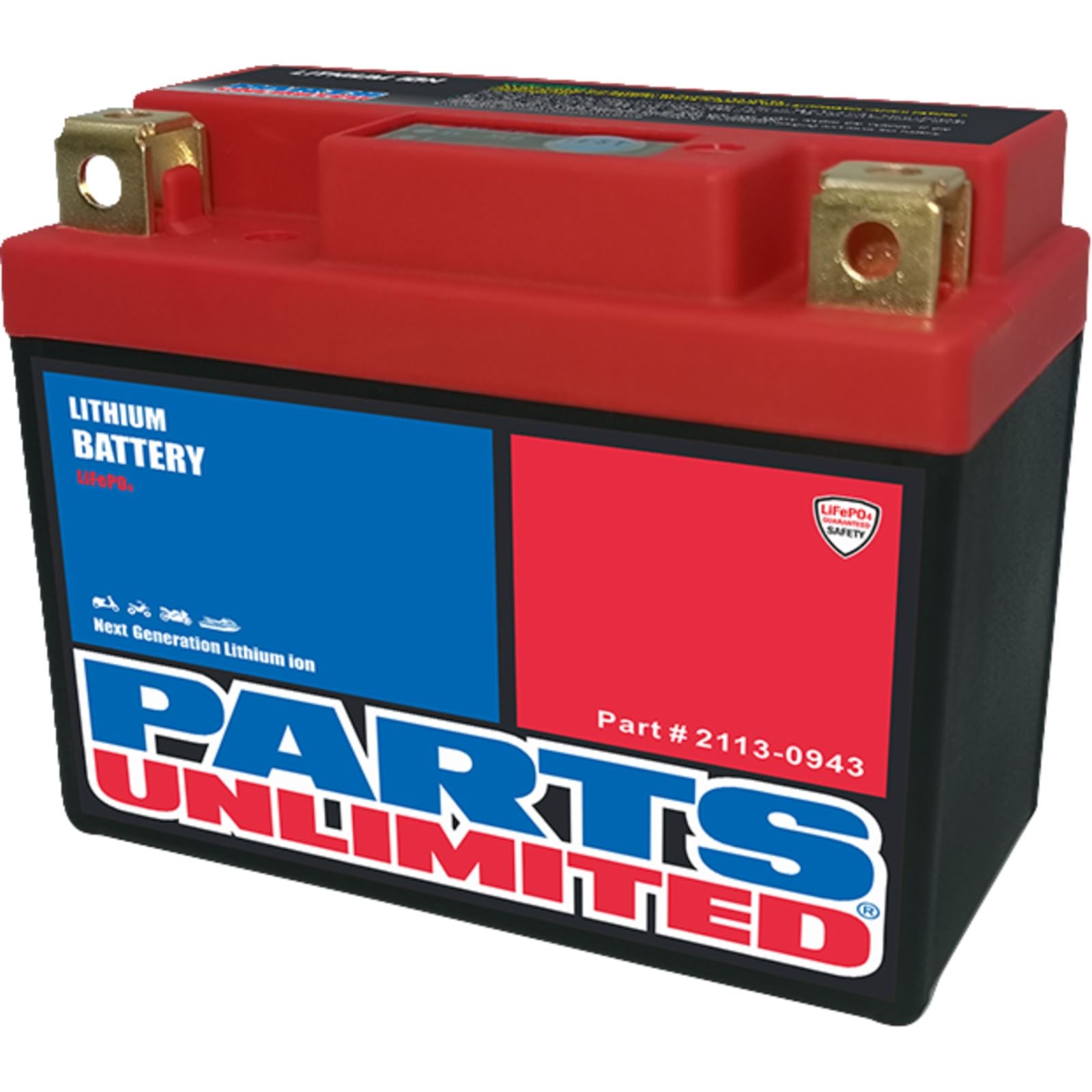 Parts Unlimited Battery - LFP03-B [MPN: 2113-0943]_1409669