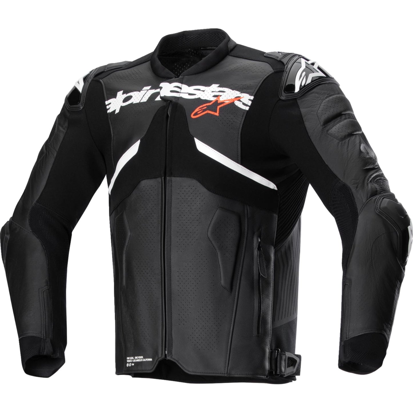 Alpinestars Atem v5 Leather Jacket - Black/White - Size 50 [MPN: 3106524-12-50]_1401576