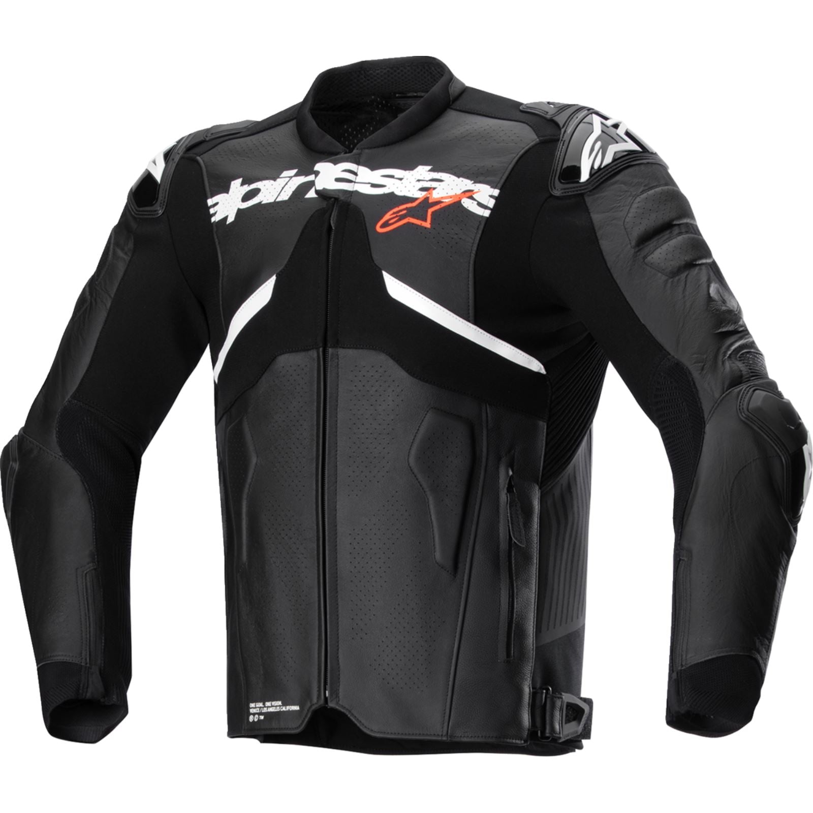 Alpinestars Atem v5 Leather Jacket - Black/White - Size 50 [MPN: 3106524-12-50]_1401576