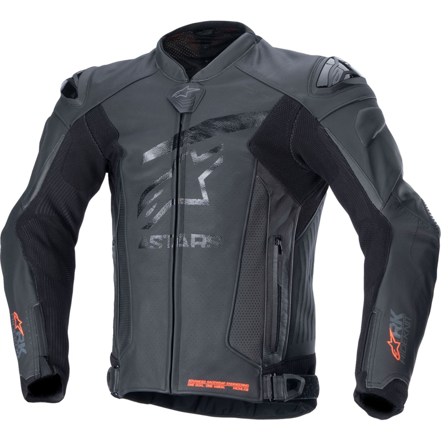 Alpinestars GP Plus R v4 Rideknit® Leather Jacket - Black/Black - 56 [MPN: 3100324-1100-56]_1401644