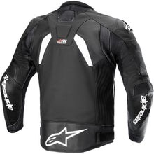 Alpinestars GP Plus R v4 Rideknit® Leather Jacket - Black/White_1401615