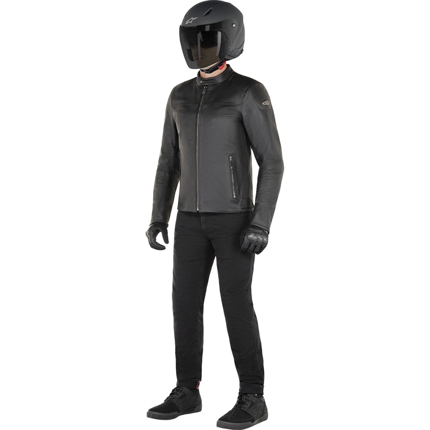 Alpinestars Blacktrack Leather Jacket - Black_1401692