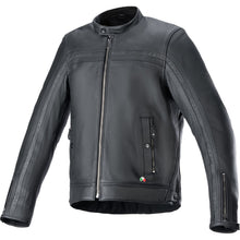 Alpinestars Dyno Leather Jacket - Black/Black_1401658