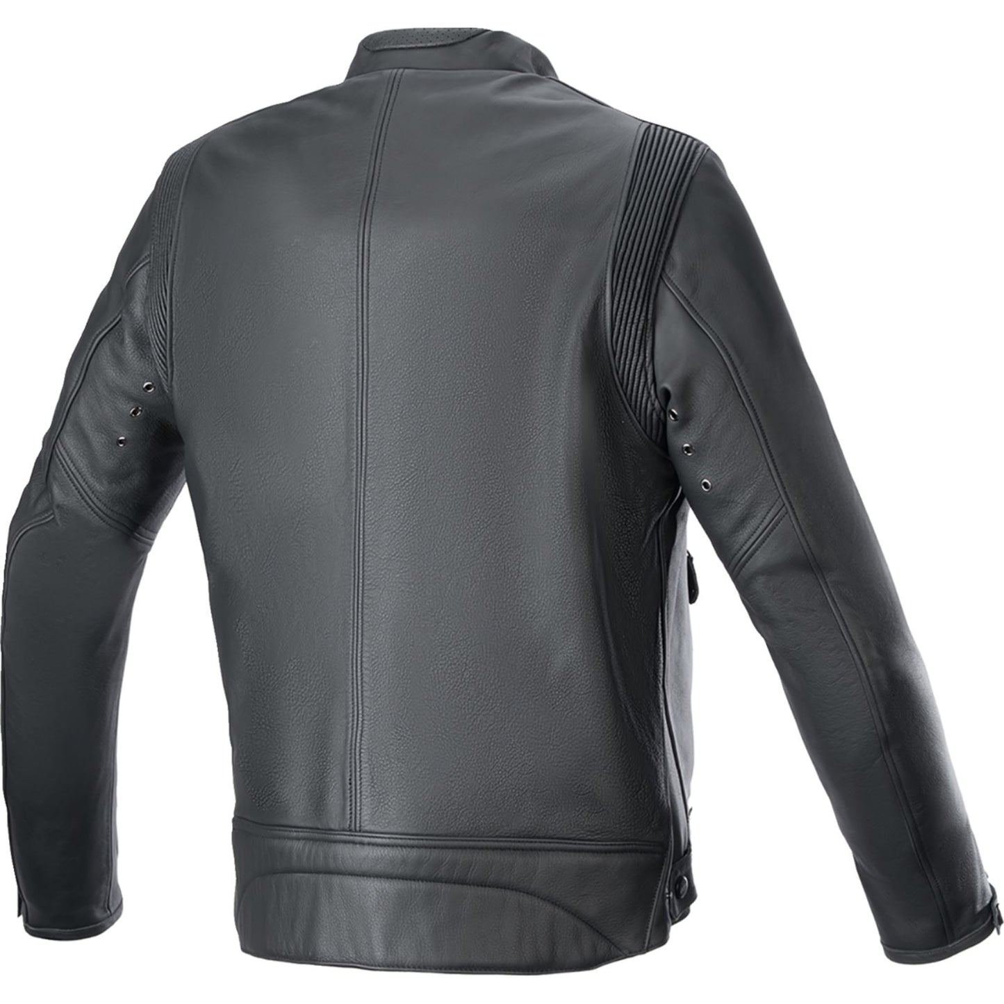 Alpinestars Dyno Leather Jacket - Black/Ruby Red/Ecru_1401666