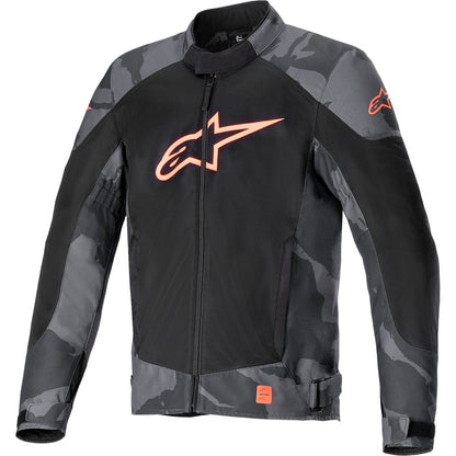 Alpinestars T-SP X Superair Jacket - Black Camo/Red Fluo_1401716